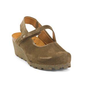OTBT Elmwood Made In Portugal Suede Prog Wedges